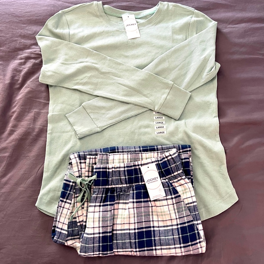 NWT Jockey Pajama Set Size Large